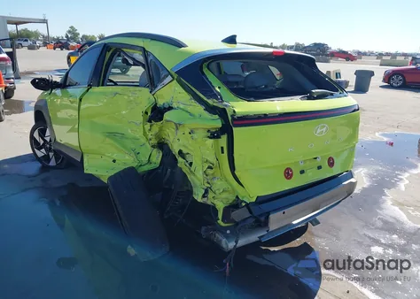 2024 Hyundai Kona Limited из США, поврежденный, VIN KM8HE3A34RU114986